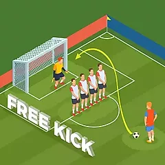 play Cobrança de falta no futebol